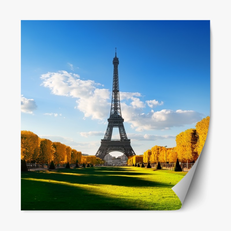 Repositionierbarer Aufkleber lebendige grüne honigfresser auf moos – Wallnifity®