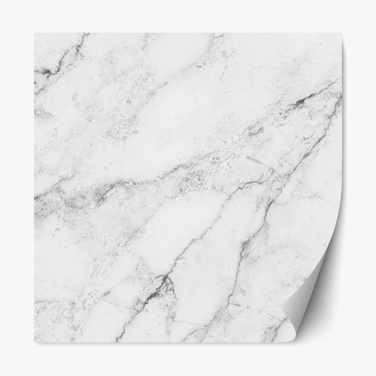 Repositionierbarer Aufkleber weiße marmortextur mit grauen adern – Wallnifity® Repositionierbarer Aufkleber weiße marmortextur mit grauen adern – Wallnifity®