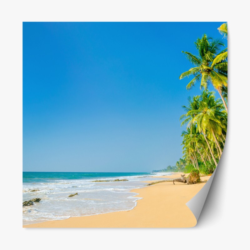 Repositionierbarer Aufkleber Azenhas do Mar küstendorf auf der klippe, Portugal – Wallnifity®