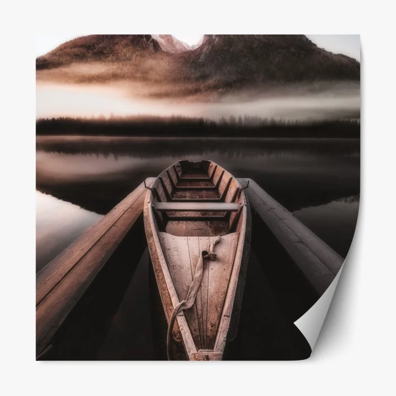 Repositionierbarer Aufkleber niedliches aquarell-koala-muster mit tropischen blättern – Wallnifity®