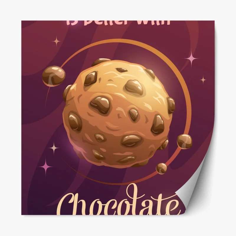 Repositionierbarer Aufkleber ruhiger alpensee – Wallnifity®