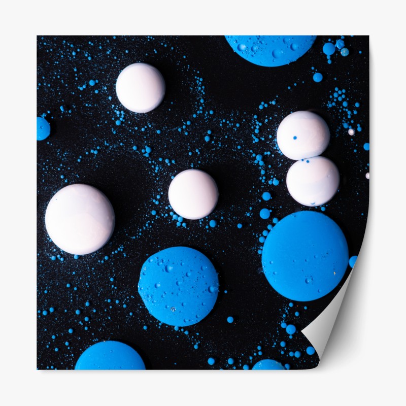 Repositionierbarer Aufkleber sonnige alpwiese in Engelberg – Wallnifity®