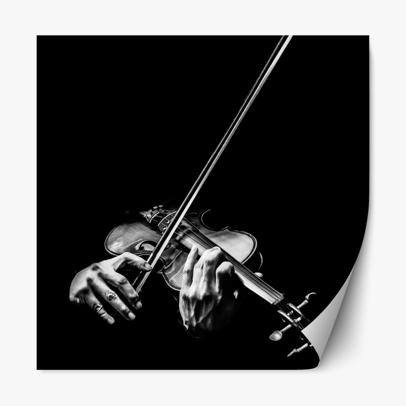 Repositionierbarer Aufkleber schwarzer marmor mit goldenen adern – Wallnifity®