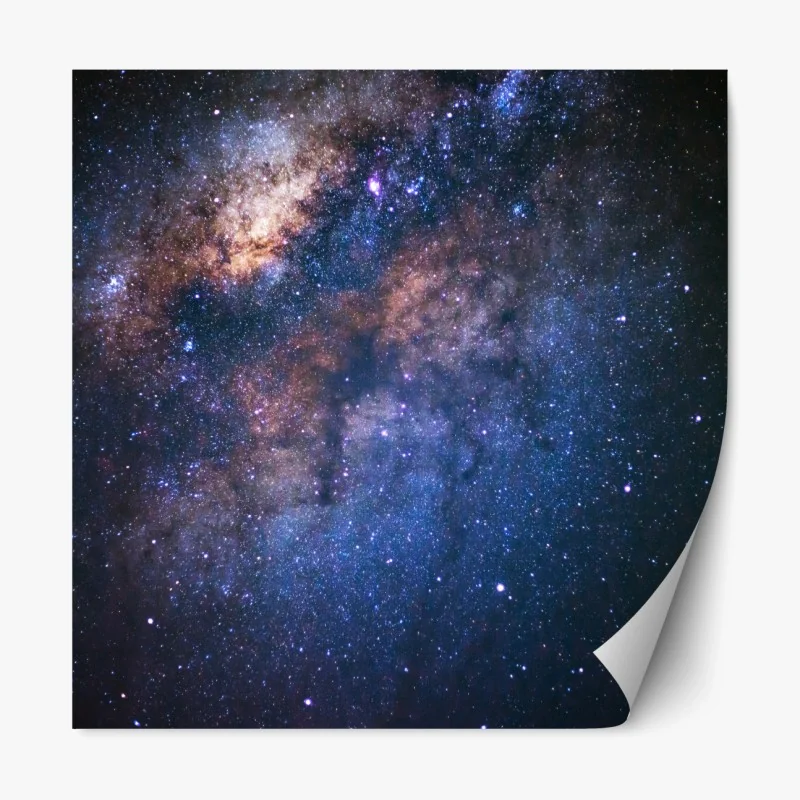 Repositionierbarer Aufkleber lebendige Bangkok skyline über Lumpini Park – Wallnifity®