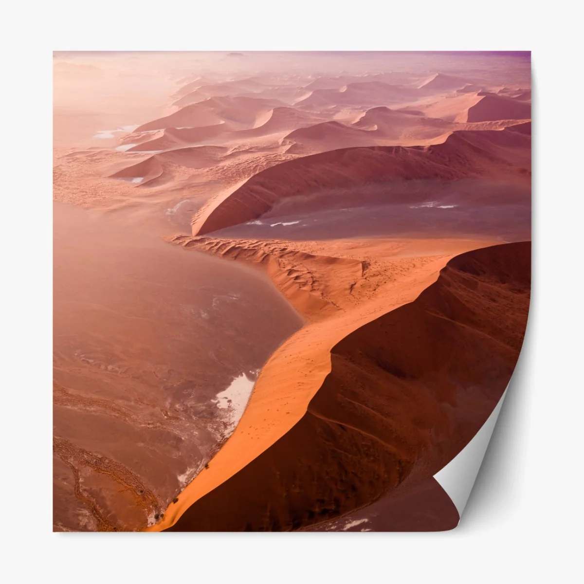 Repositionierbarer Aufkleber dünen von Sossusvlei – Wallnifity® Repositionierbarer Aufkleber dünen von Sossusvlei – Wallnifity®