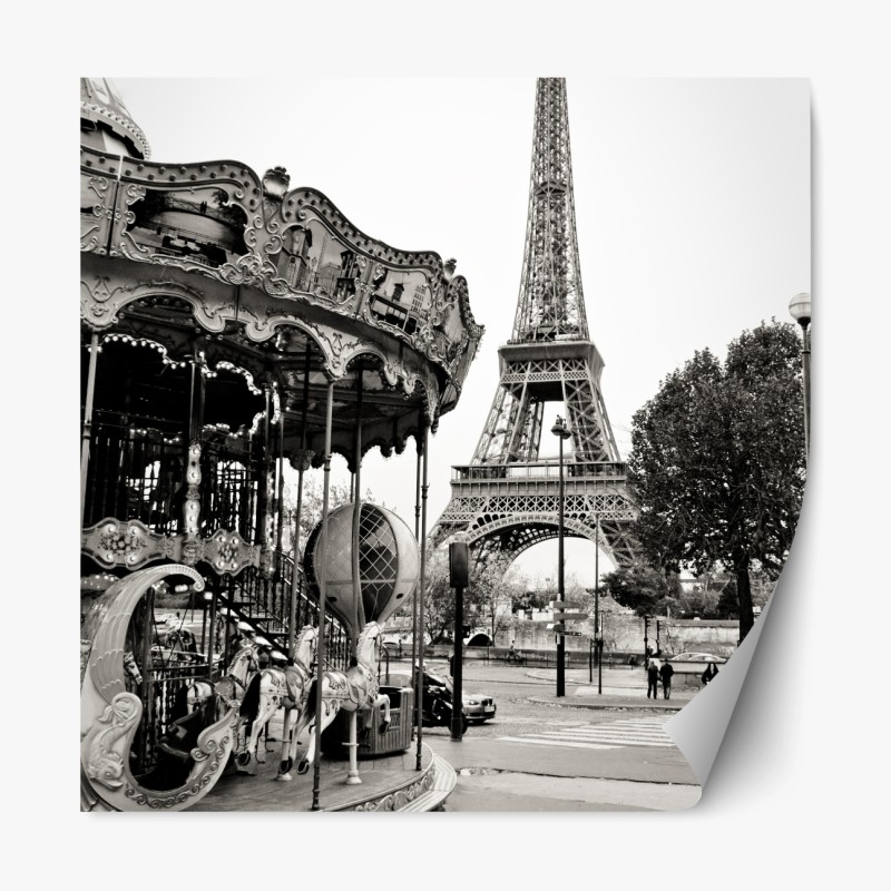 Repositionierbarer Aufkleber eingang zum Strand von Debki an der Ostsee – Wallnifity®