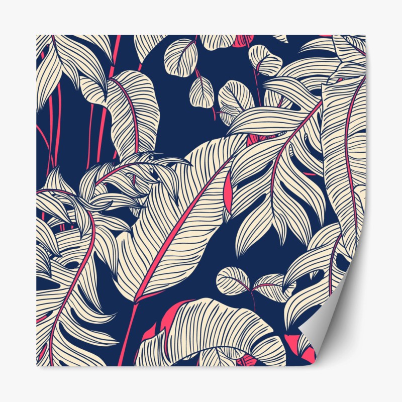 Repositionierbarer Aufkleber eingang zum Strand von Debki an der Ostsee – Wallnifity®