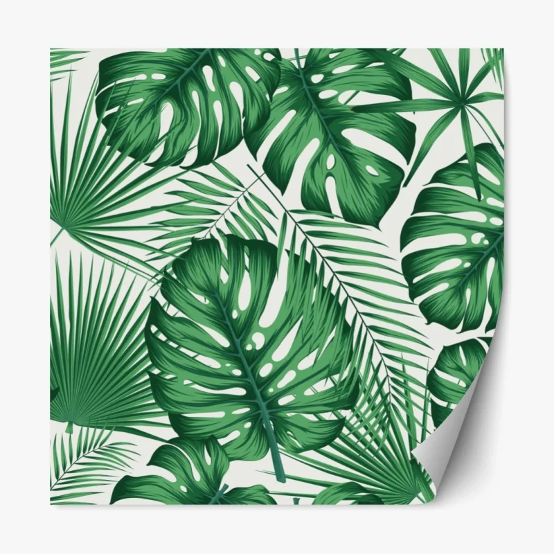 Repositionierbarer Aufkleber ruhiger smaragdgrüner bergsee vor schroffen gipfeln – Wallnifity®