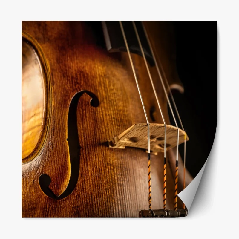 Repositionierbarer Aufkleber sonnenbeschienene bergstraße zum vulkan – Wallnifity®