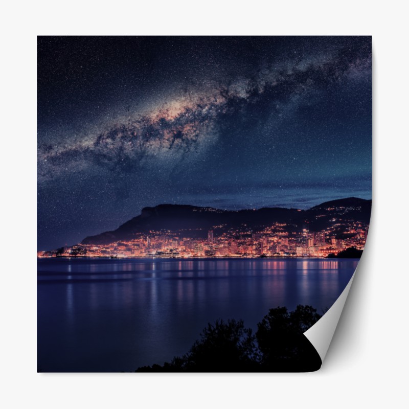 Repositionierbarer Aufkleber dunkle schiefertextur – Wallnifity®