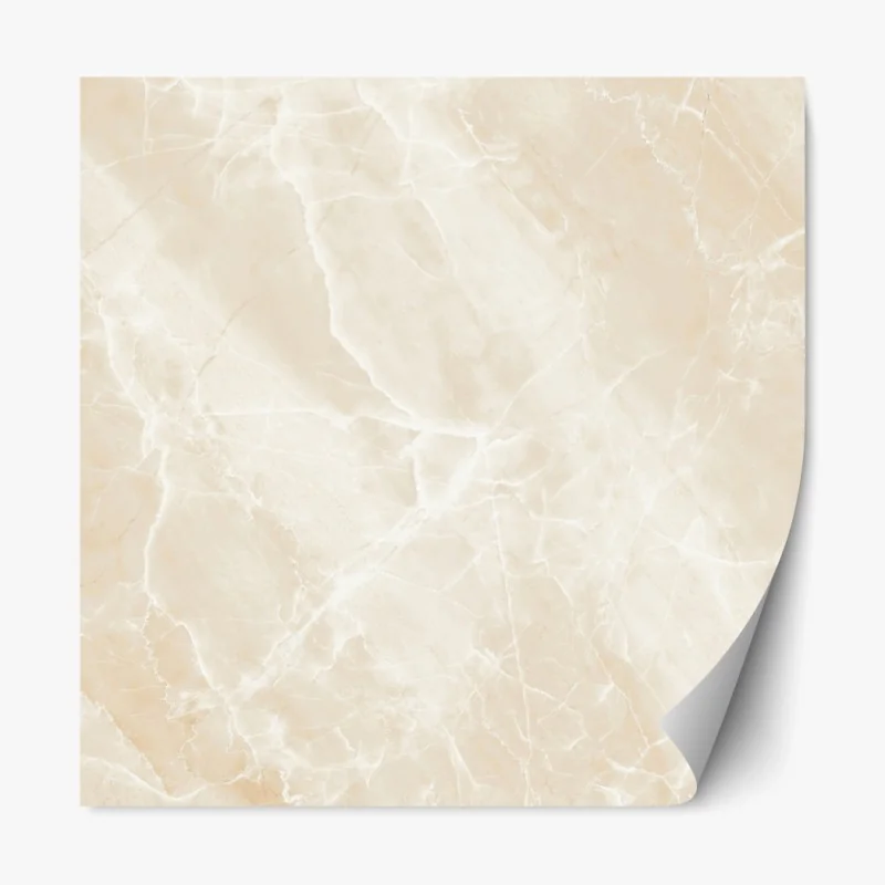 Repositionierbarer Aufkleber nebliger bergsonnenaufgang mit spiegelung – Wallnifity®