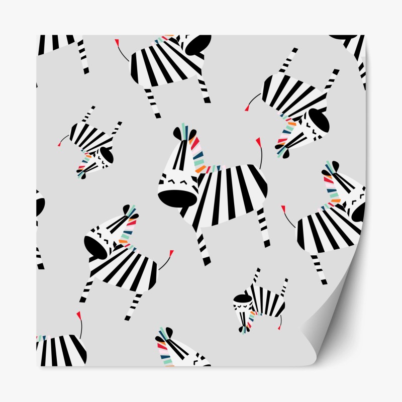 Repositionierbarer Aufkleber niedliches eulenmuster für das kinderzimmer – Wallnifity®