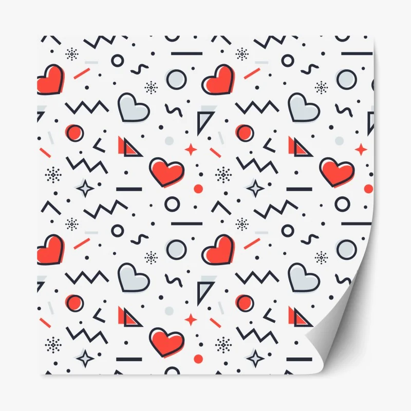 Repositionierbarer Aufkleber muster mit hasenprinzessin – Wallnifity®