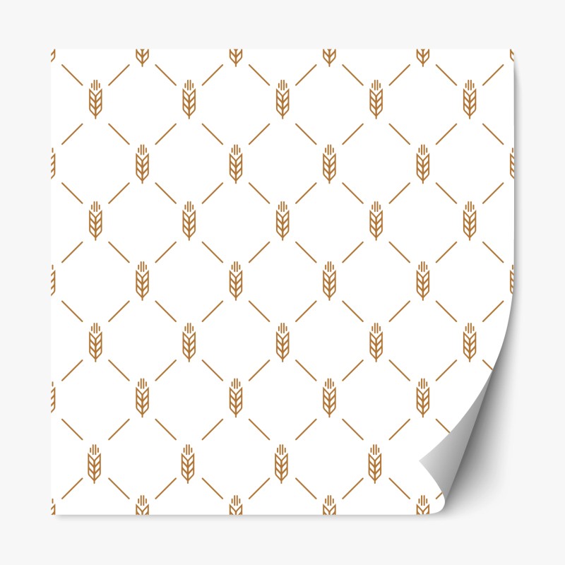 Repositionierbarer Aufkleber blauer marmor mit goldenen adern – Wallnifity®