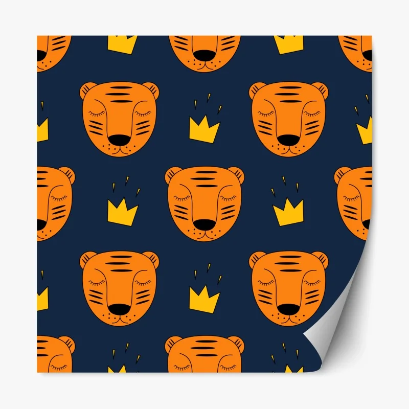 Repositionierbarer Aufkleber lebendige grüne honigfresser auf moos – Wallnifity®