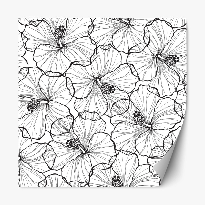 Repositionierbarer Aufkleber schwarze marquina marmorstruktur für moderne interieur – Wallnifity®