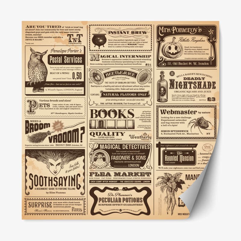 Repositionierbarer Aufkleber tropisches monstera-blattmuster – Wallnifity®