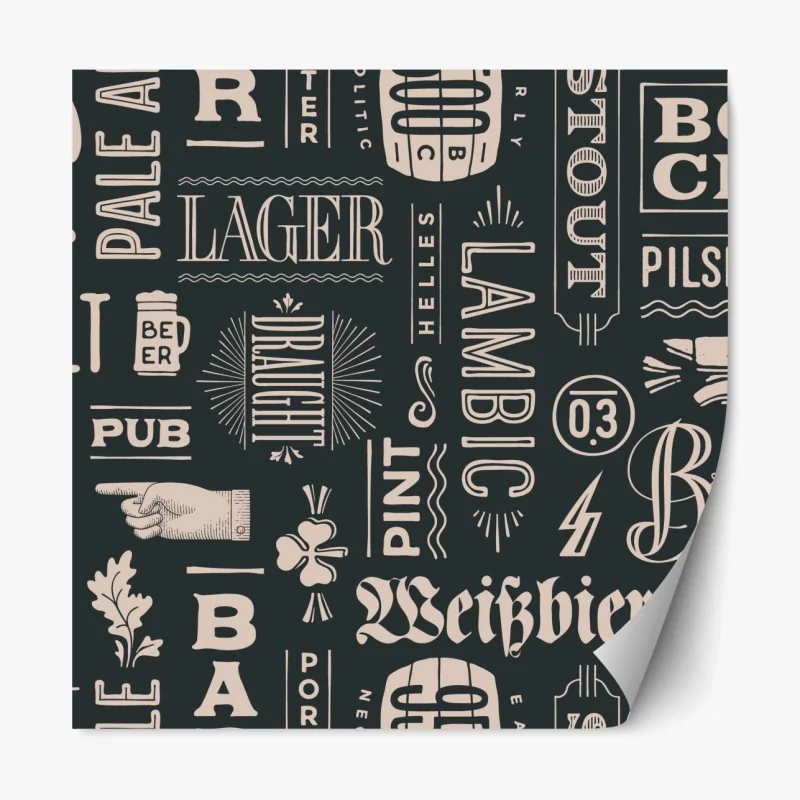 Repositionierbarer Aufkleber goldenes art deco kreismuster – Wallnifity®