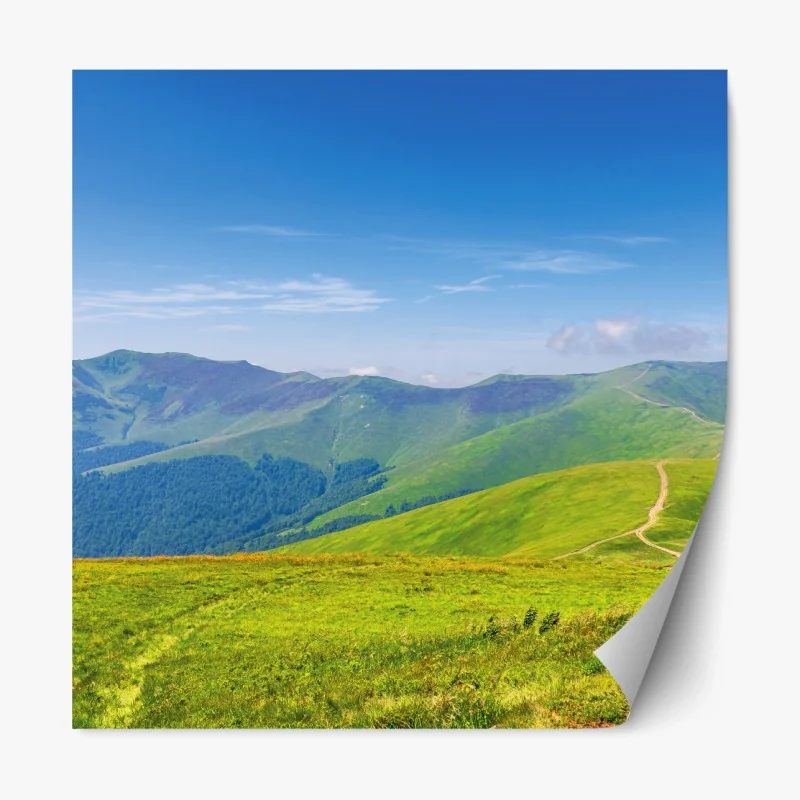 Repositionierbarer Aufkleber goldene geometrische facetten – Wallnifity®