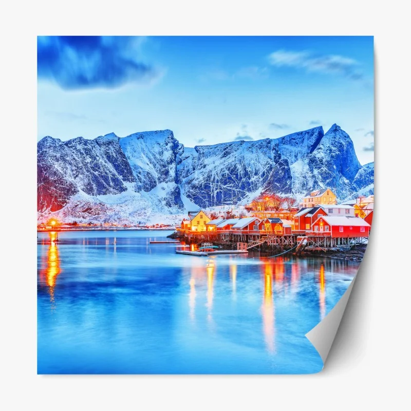 Repositionierbarer Aufkleber goldenes art deco muster – Wallnifity®