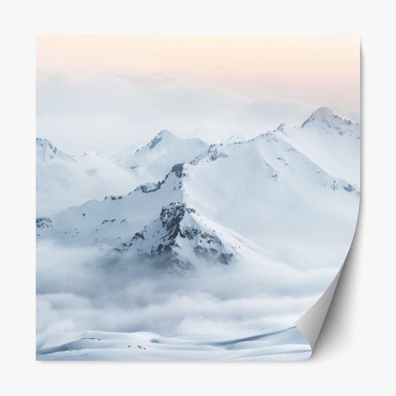 Repositionierbarer Aufkleber pastell abenteuerkarte für kinder – Wallnifity®