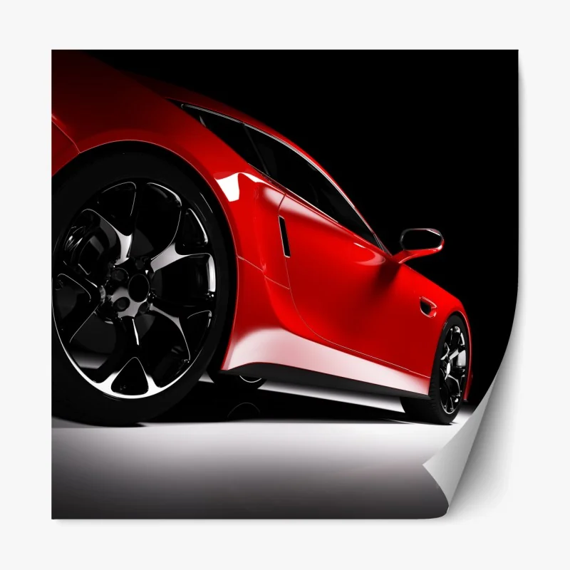 Repositionierbarer Aufkleber goldene rosen linienzeichnung – Wallnifity®