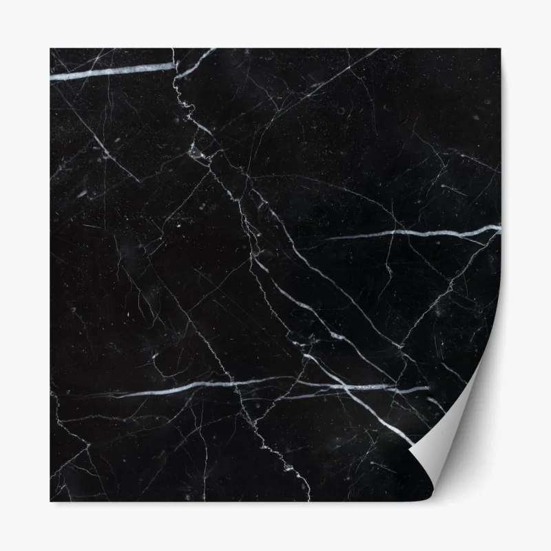 Repositionierbarer Aufkleber schwarze marquina marmorstruktur für moderne interieur – Wallnifity® Repositionierbarer Aufkleber schwarze marquina marmorstruktur für moderne interieur – Wallnifity®