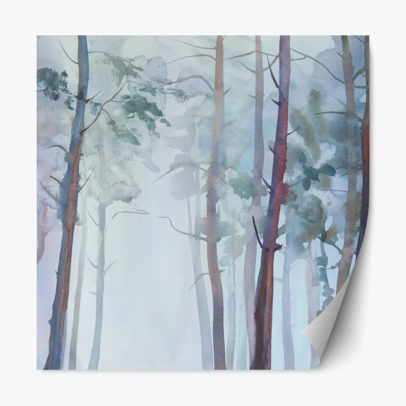 Repositionierbarer Aufkleber tropisches leopardenmuster – Wallnifity®