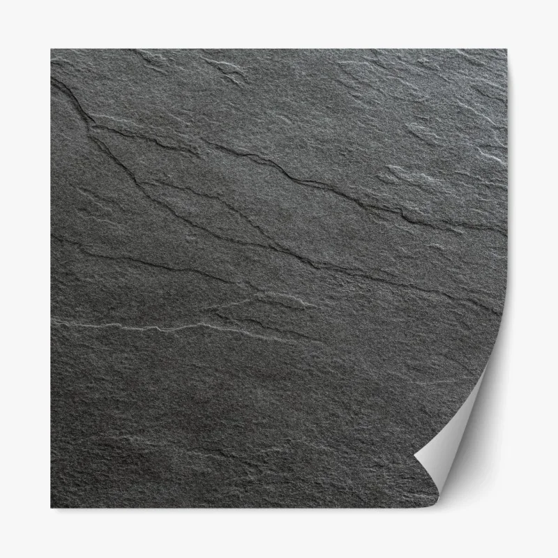 Repositionierbarer Aufkleber dunkle schiefertextur – Wallnifity® Repositionierbarer Aufkleber dunkle schiefertextur – Wallnifity®