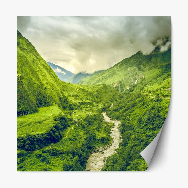 Repositionierbarer Aufkleber New York panorama in schwarzweiß – Wallnifity®