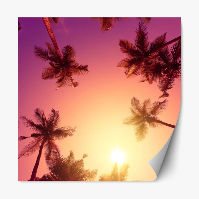 Repositionierbarer Aufkleber Lac Blanc mit Blick auf Mont Blanc – Wallnifity®