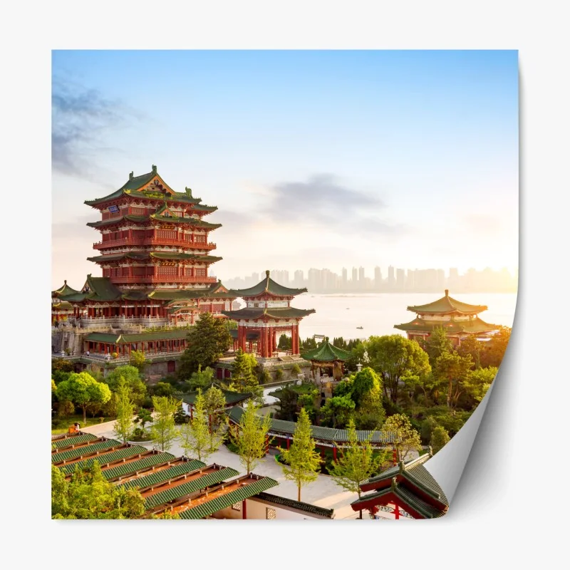 Repositionierbarer Aufkleber pastell meerjungfrauen schuppenmuster – Wallnifity®