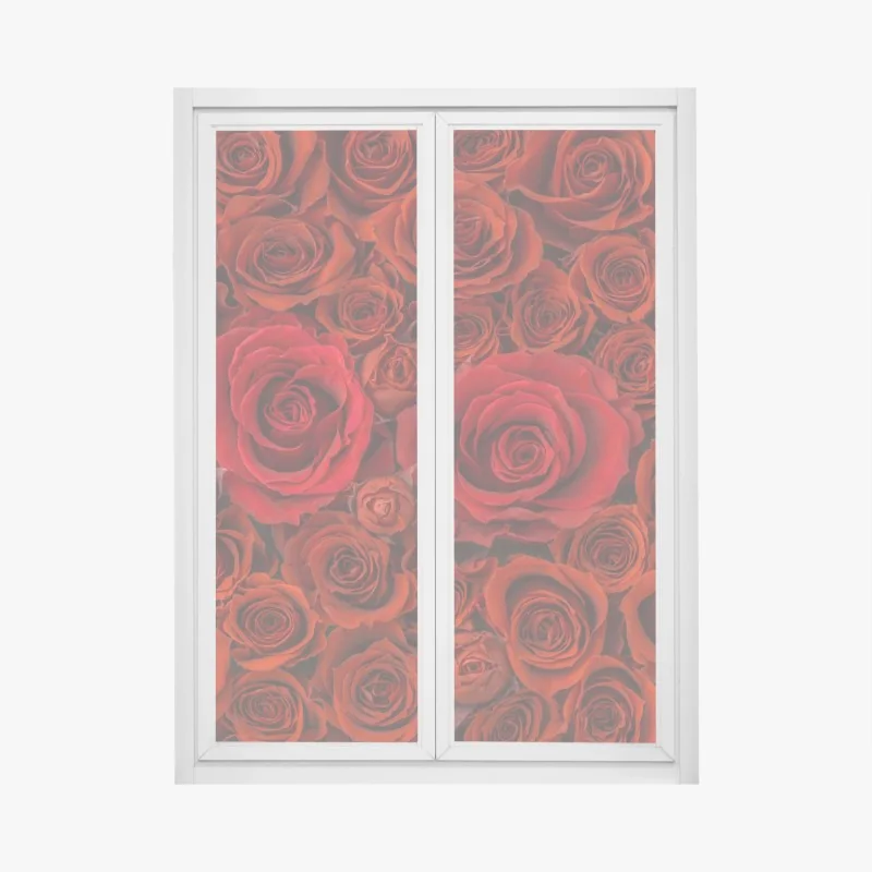 Fensteraufkleber monochromes geometrisches metallmuster – Wallnifity®