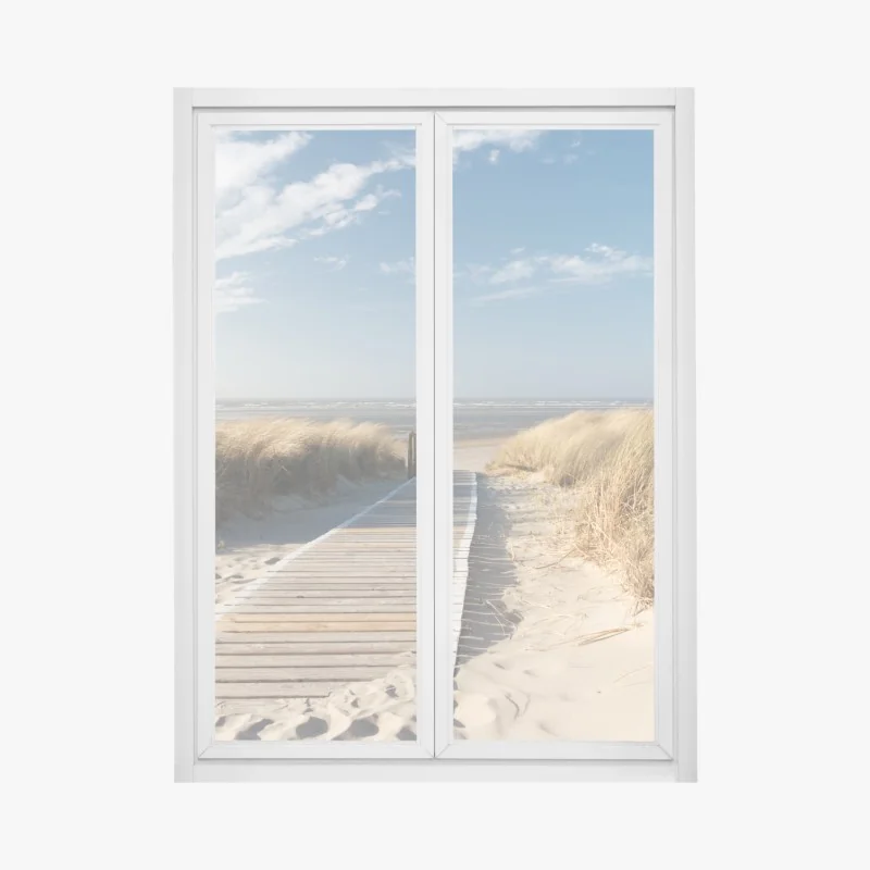 Fensteraufkleber lavendelfelder in Provence – Wallnifity®