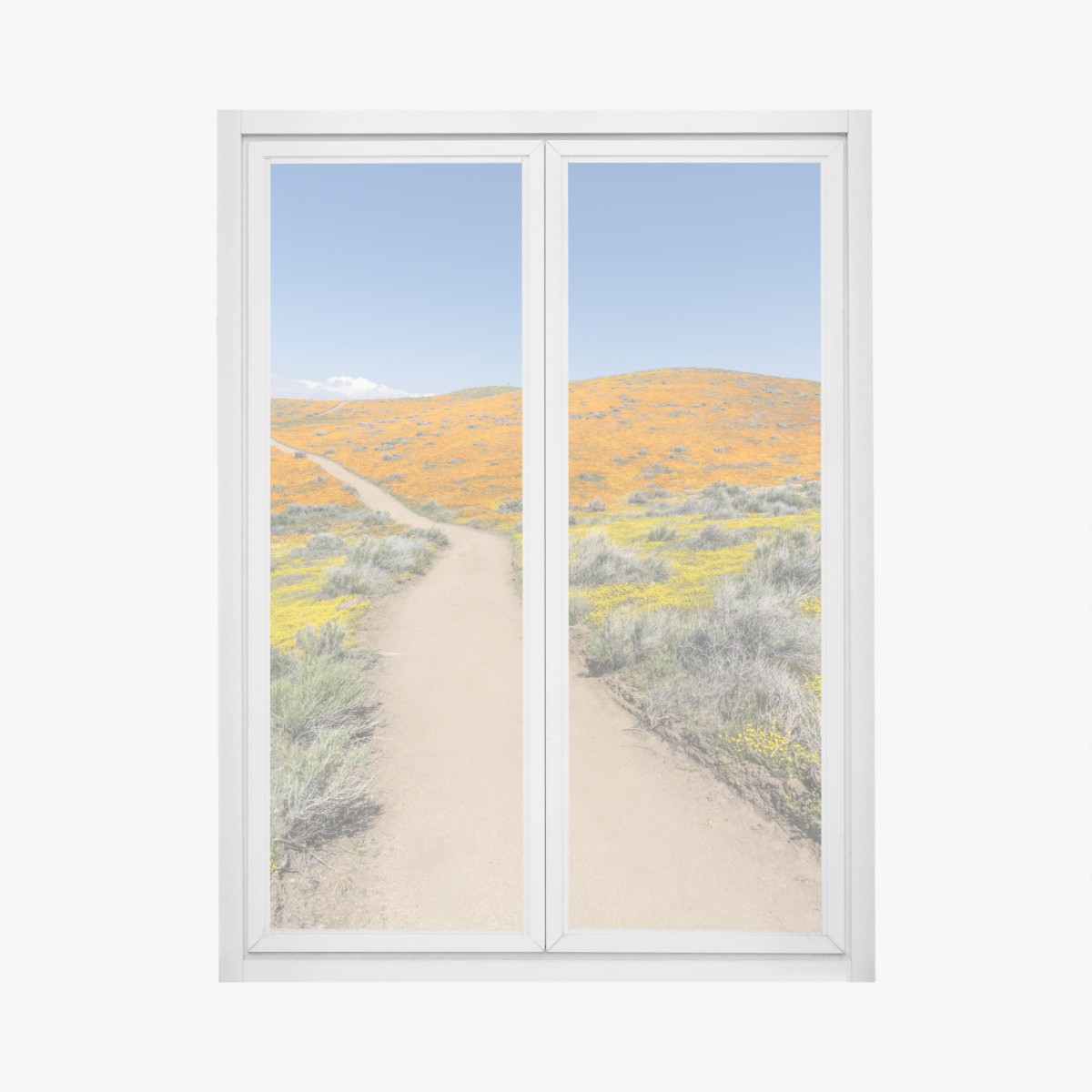 Fensteraufkleber pfad durch den mohn-superbloom in Südkalifornien – Wallnifity® Fensteraufkleber pfad durch den mohn-superbloom in Südkalifornien – Wallnifity®