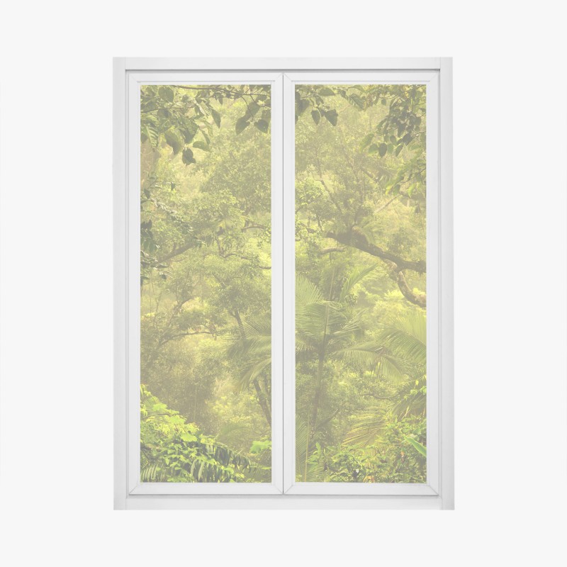 Fensteraufkleber aquarellmuster mit blaubeeren und brombeeren – Wallnifity®