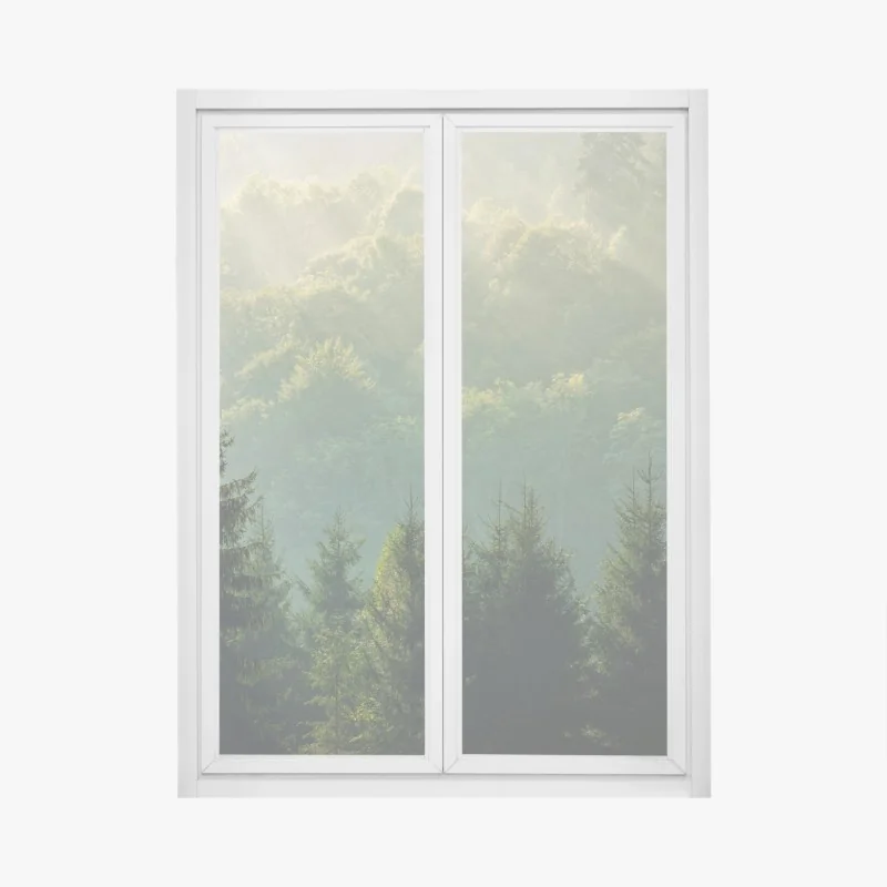 Fensteraufkleber zartes kirschblütenmuster – Wallnifity®