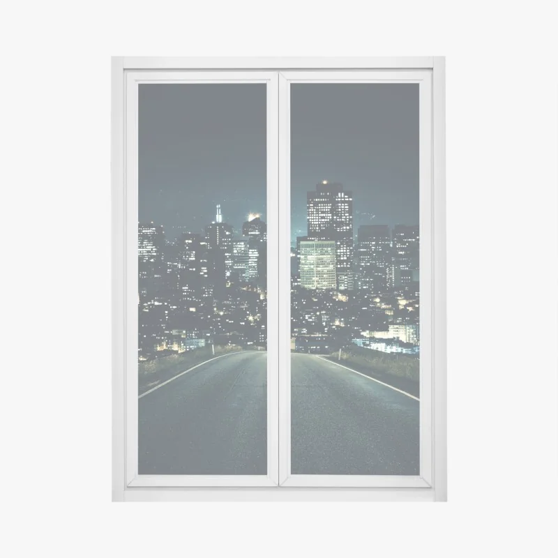 Fensteraufkleber lebhaftes hibiskusmuster – Wallnifity®