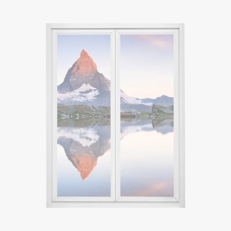 Fensteraufkleber nachtmarmor mit goldenen adern – Wallnifity®