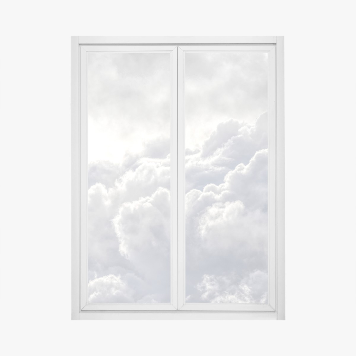 Fensteraufkleber ätherische wolkenlandschaft – Wallnifity® Fensteraufkleber ätherische wolkenlandschaft – Wallnifity®