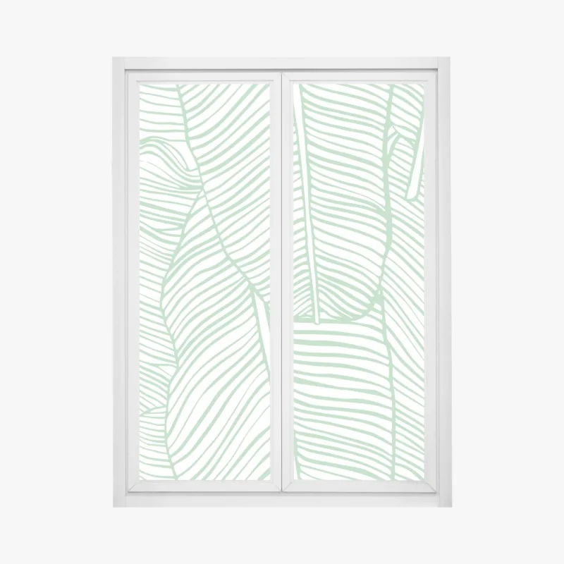 Fensteraufkleber zarter aquarellblumenstrauß – Wallnifity®
