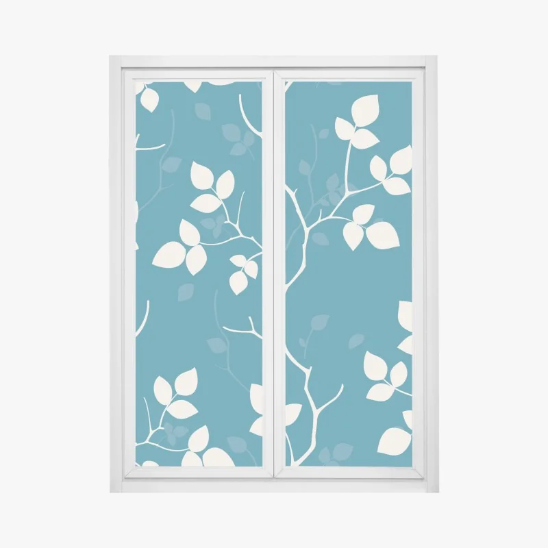 Fensteraufkleber türkisbucht in Lindos, Rhodos – Wallnifity®