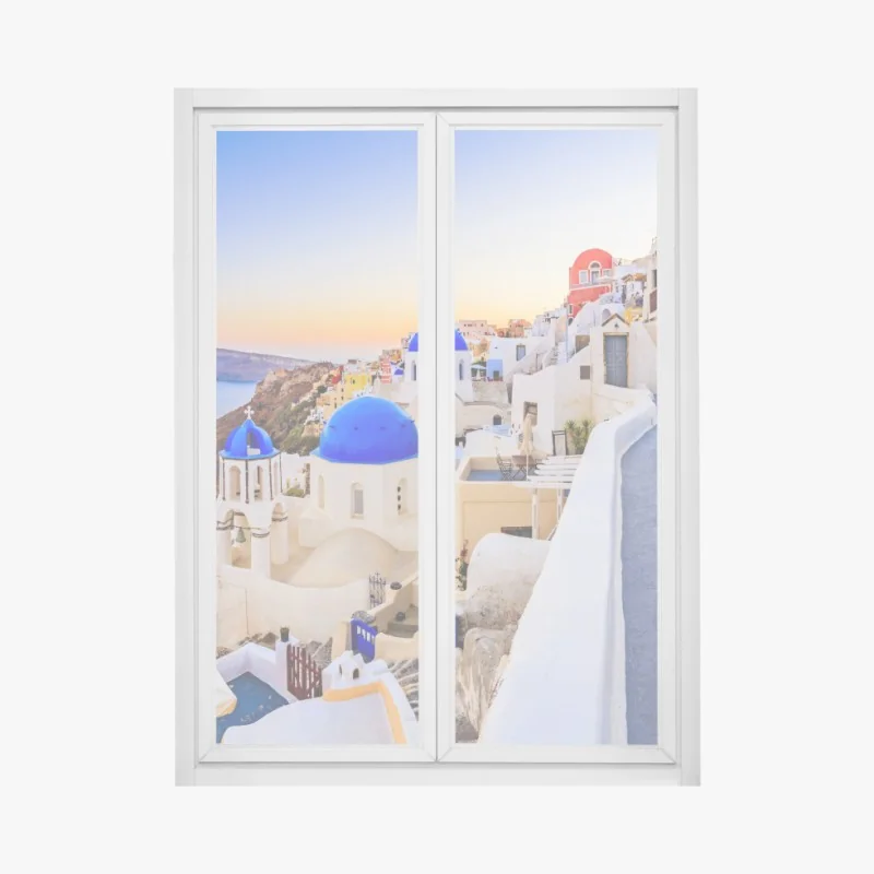 Fensteraufkleber Tatra im winternebel – Wallnifity®