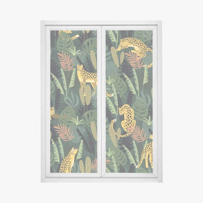 Fensteraufkleber zartes rosa pfingstrosenmuster – Wallnifity®