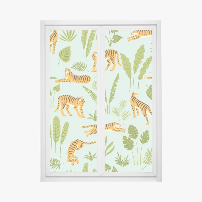 Fensteraufkleber vintage sonnenblumen in warmem licht – Wallnifity®