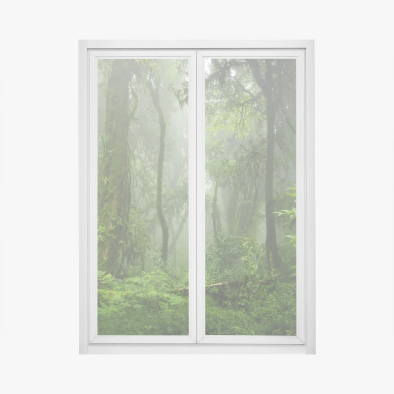 Fensteraufkleber geometrisches gewölbtes deckenmuster – Wallnifity®