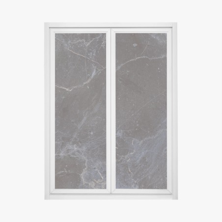 Fensteraufkleber dunkle marmortextur mit blauen adern – Wallnifity®