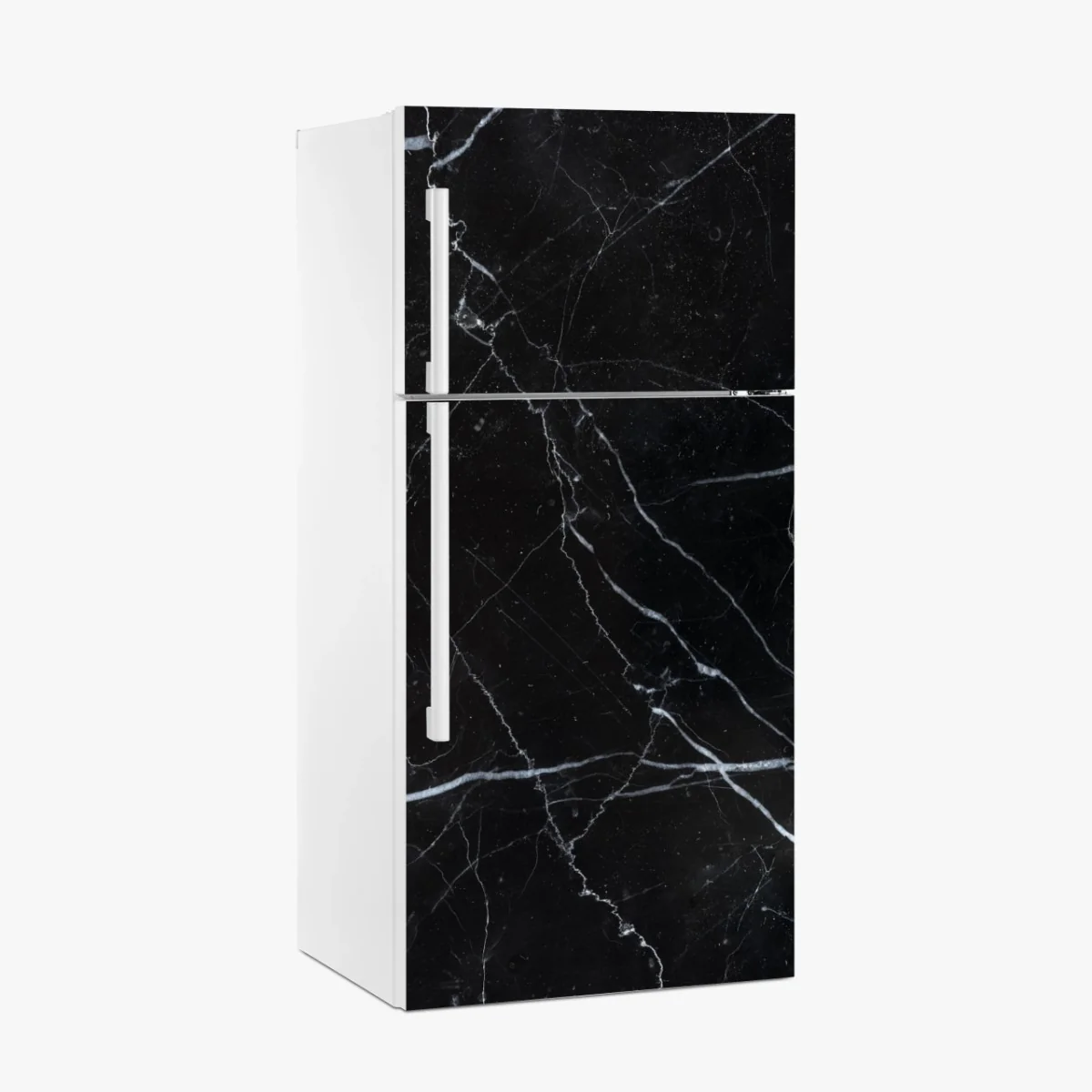 Kühlschrankaufkleber schwarze marquina marmorstruktur für moderne interieur – Wallnifity® Kühlschrankaufkleber schwarze marquina marmorstruktur für moderne interieur – Wallnifity®