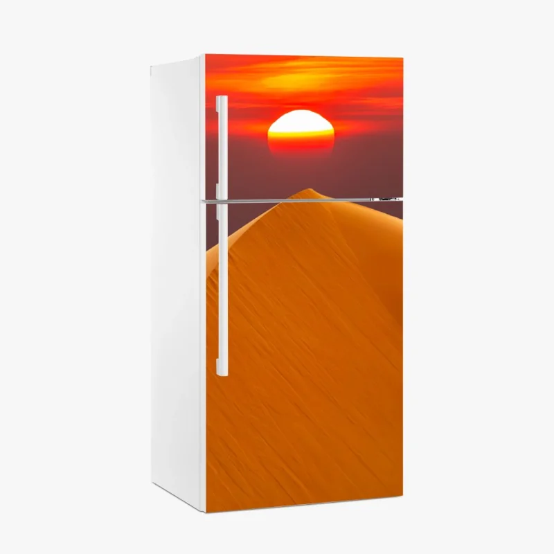 Kühlschrankaufkleber dramatische graue wolkenlandschaft – Wallnifity®