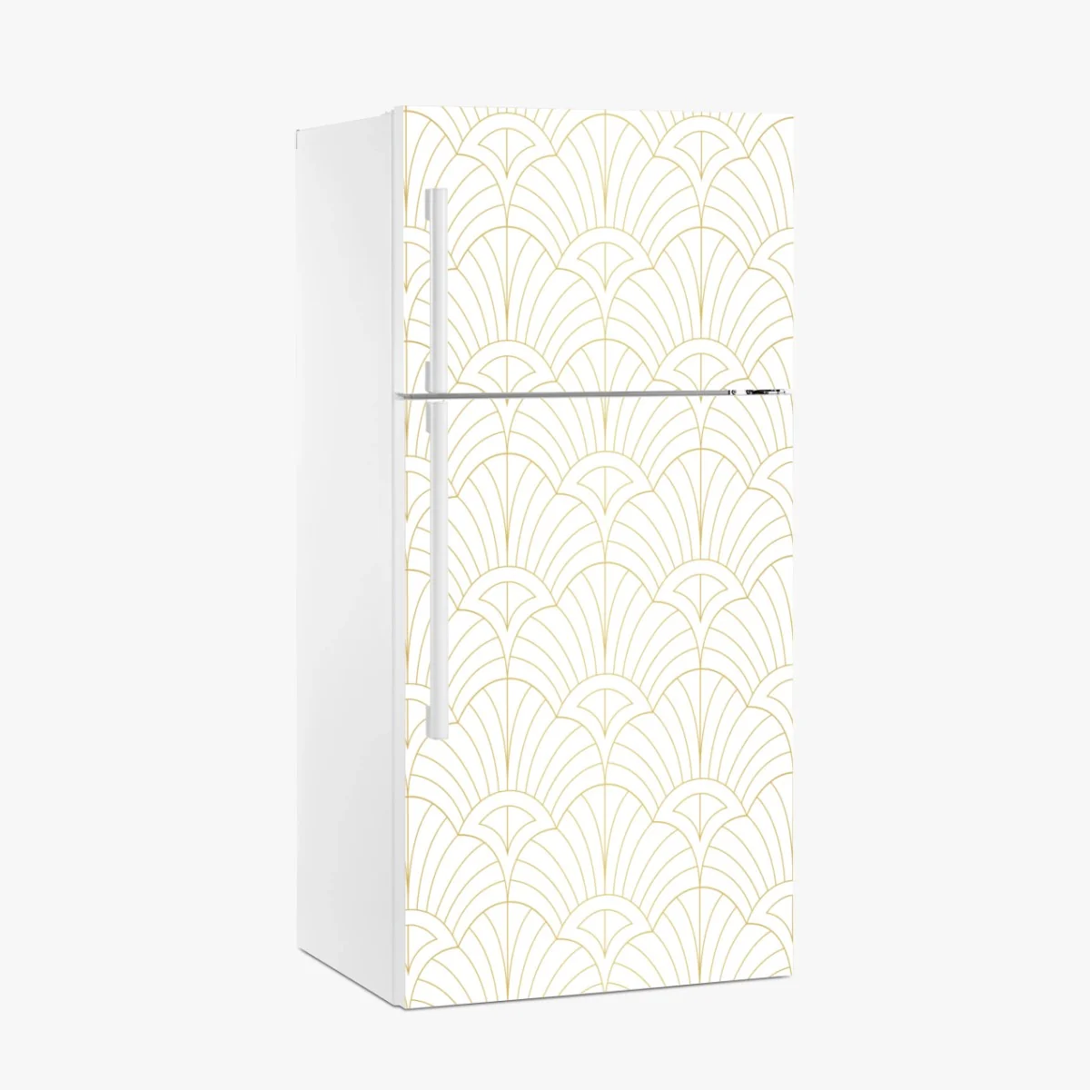 Kühlschrankaufkleber goldenes art deco muster – Wallnifity® Kühlschrankaufkleber goldenes art deco muster – Wallnifity®